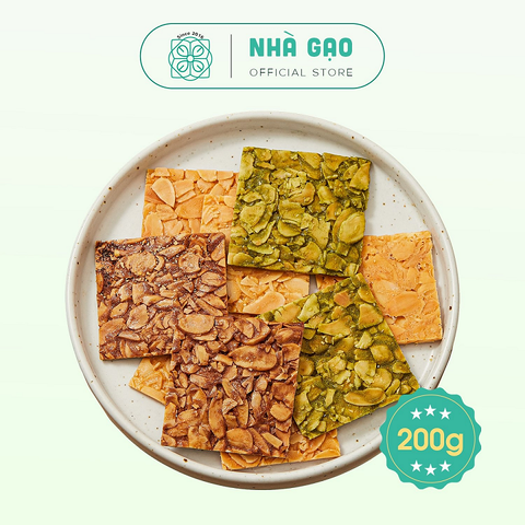 Bánh hạnh nhân mix 5 vị