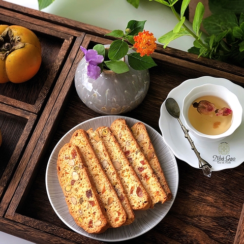 Bánh Biscotti cam