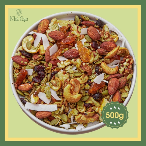 Ngũ cốc Granola vị trà xanh