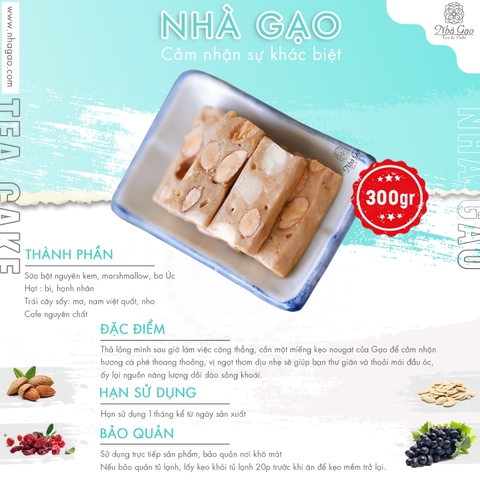 Kẹo Nougat vị cafe