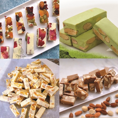 Hộp kẹo Nougat 5 vị