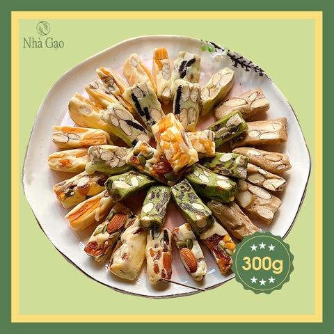 Hộp kẹo Nougat 5 vị