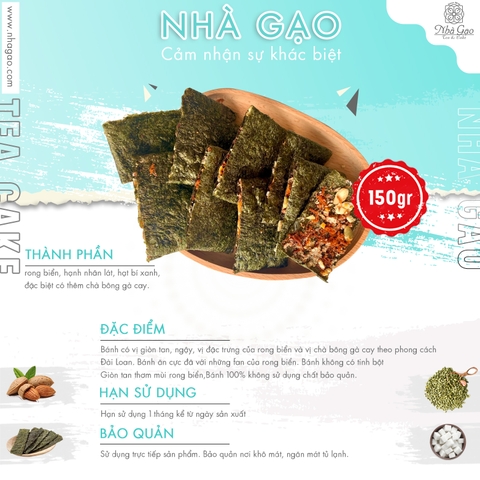 Snack rong biển healthy