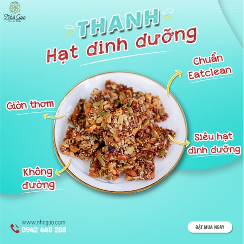 Thanh Hạt Dinh Dưỡng (Energy Bar)