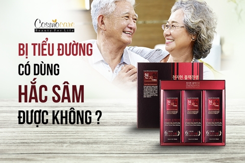Bị tiểu đường có dùng Hắc sâm được không