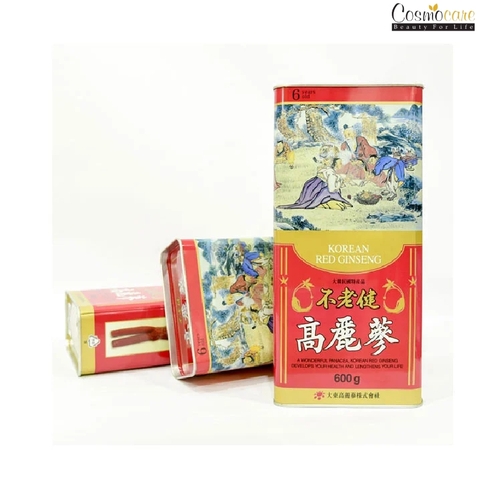 Hồng sâm củ khô 600g (21 – 40 củ) Premium