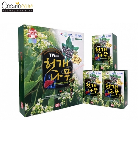 Nước bổ gan tiêu độc Hovenia Dulcis Taewoong 70ml x 30 gói