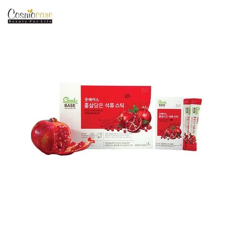 Nước Hồng Sâm Goodbase Lựu (10ml x 30 gói)