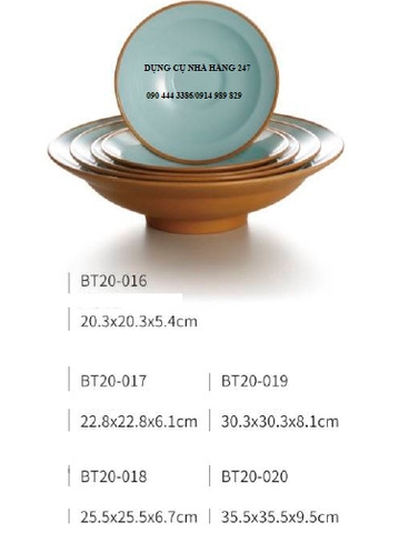 Tô Melamine  BT20-016/ BT20-017/ BT20-018/ BT20-019/ BT20-020