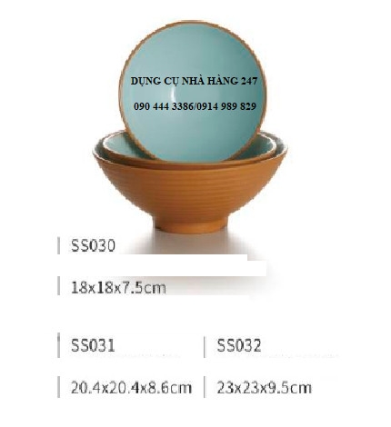 Tô Melamine  SS030/SS031/SS032