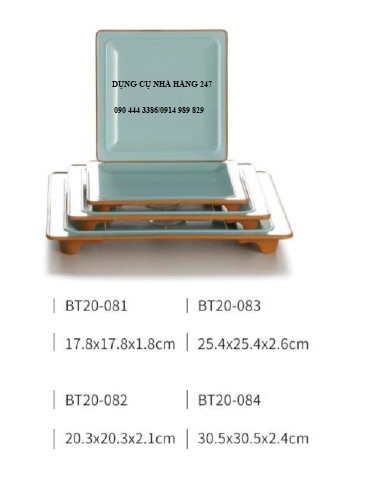 Đĩa Melamine  BT20-081/ BT20-082/ BT20-083/ BT20-084