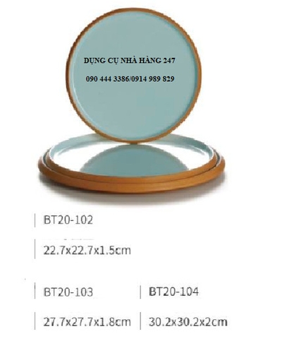 Đĩa Melamine  BT20-102/ BT20-103// BT20-104