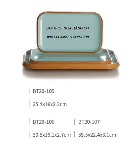 Đĩa Melamine  BT20-105/ BT20-106/ BT20-107