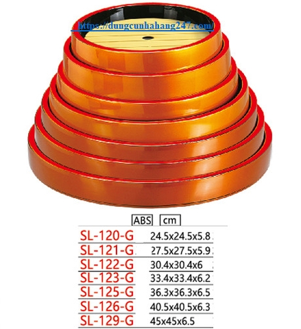 Khay sushi, sashimi SL-120-G/ SL-121-G/ SL-122-G/ SL-123-G/ SL-125-G/ SL-126-G/ SL-129-G