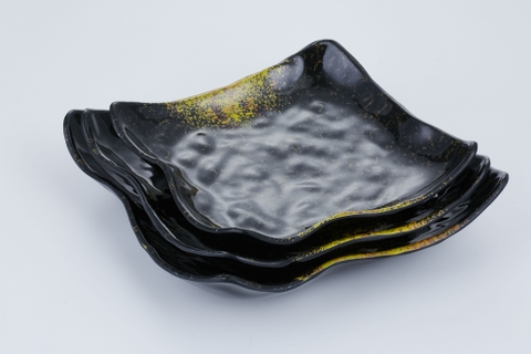 Đĩa đen chấm ánh vàng SC0368, SC0369, SC0370