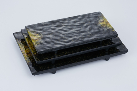 Đĩa đen chấm ánh vàng SC0392, SC0393, SC0394