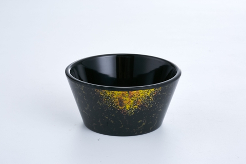 chén đen chấm ánh vàng SC0400