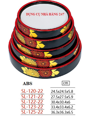 Khay sushi, sashimi SL-120-22/ SL-121-22/ SL-122-22/ SL-123-22/ SL-125-22