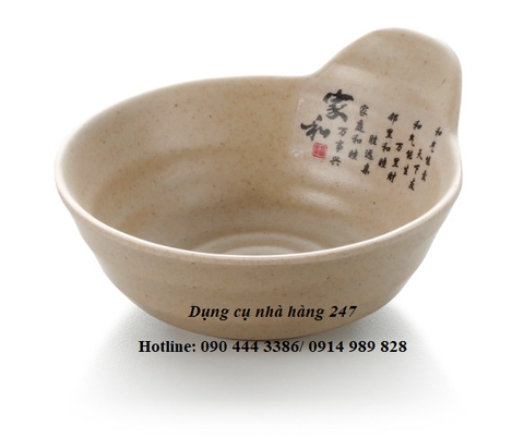 Bát, chén  “ CÁ TỐT LÀNH”:  W55