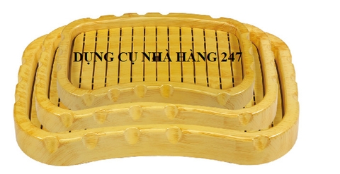 Khay sushi, sashimi giả gỗ SL-190A/ SL-191A/ SL-192A
