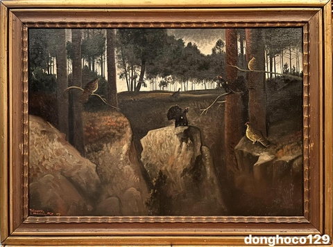Tranh sơn dầu cổ 𝑻𝒋𝒂𝒅𝒆𝒓𝒔𝒑𝒆𝒍