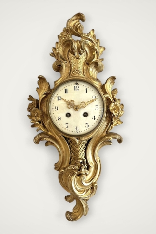 ⚜️ Đồng hồ phù điêu treo tường - Rococo style