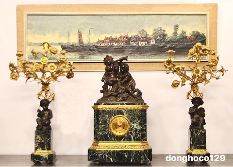 Bộ đồng hồ Napolen III 