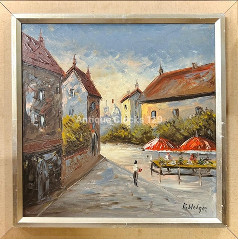 Bức tranh sơn dầu Châu Âu