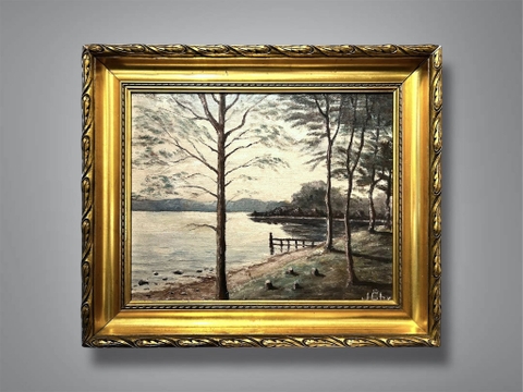 🎨 Tĩnh lặng bên hồ