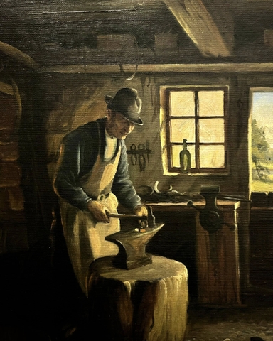 🎨 Tranh sơn dầu Châu Âu 