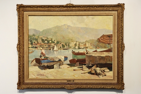 🎨 𝑪𝒉𝒂𝒓𝒍𝒆𝒔 𝑵𝒆𝒊𝒑𝒑𝒆𝒓𝒈 - Hoạ sỹ người Đức được biết đến với những tác phẩm tuyệt đẹp về biển và bờ biển.