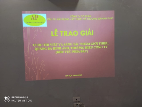 Trao giải cuộc thi viết, sáng tác nhằm giới thiệu, quảng bá hình ảnh thương hiệu Công ty