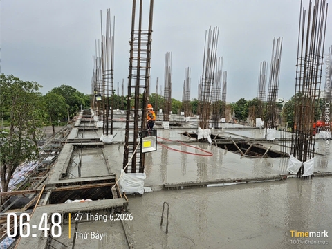 [CẬP NHẬT] TIẾN ĐỘ THI CÔNG DỰ ÁN KHU ĐÔ THỊ MỚI CEO MÊ LINH (CEOHOMES HANA GARDEN) NGÀY 29/06/2026