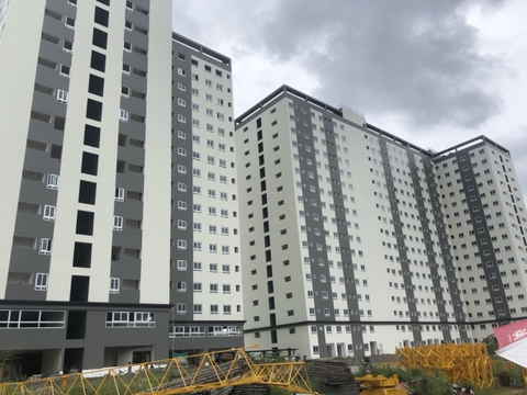 [Cập nhật] Tiến độ thi công dự án TopazHome 2 tháng 10/2021