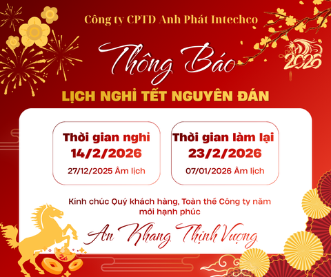 📢 THÔNG BÁO LỊCH NGHỈ TẾT NGUYÊN ĐÁN 2026