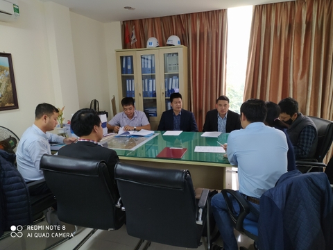 Lễ ký kết hợp đồng thi công xây dựng giữa Công ty CP Đầu tư Xây dựng - Kỹ thuật và Thương mại Anh Phát và Công ty TNHH WK VINA