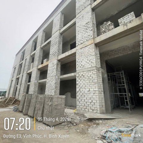 [CẬP NHẬT] TIẾN ĐỘ THI CÔNG DỰ ÁN NHÀ MÁY SẢN XUẤT, IN ẤN BẢO MẬT, NGHIÊN CỨU PHÁT TRIỂN PHẦN MỀM VÀ CUNG CẤP CÁC DỊCH VỤ LIÊN QUAN ĐẾN THẺ THÔNG MINH MK – THÁNG 04/2026