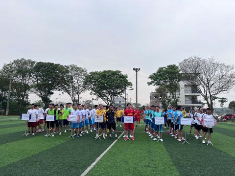 CÔNG TY CỔ PHẦN TẬP ĐOÀN ANH PHÁT INTECHCO GIÀNH CHỨC VÔ ĐỊCH GIẢI BÓNG ĐÁ MINH ĐỨC OPEN CUP 2026