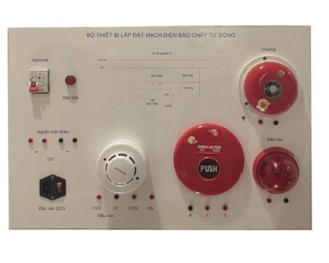 Bộ thiết bị lắp đặt mạch điện báo cháy tự động