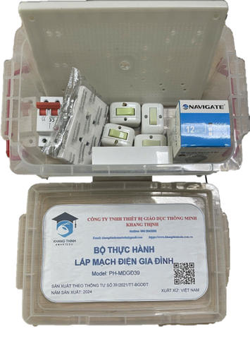 Bộ thực hành lắp mạch điện gia đình