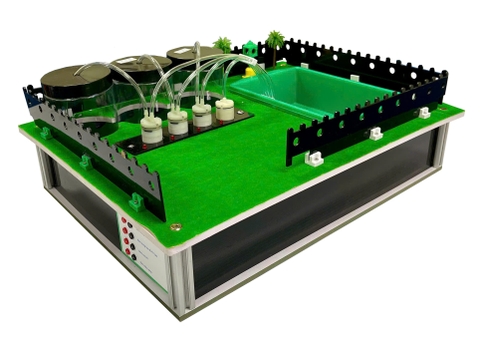 Mô hình STEM Xử lý nước trong ao, hồ