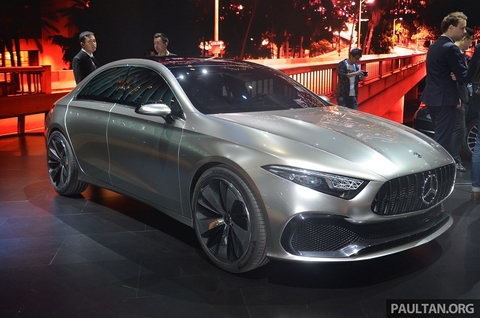 Mercedes-Benz trình làng Concept A Sedan 