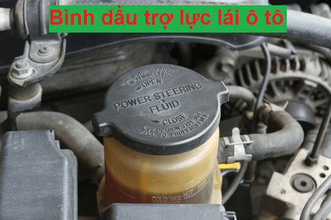 Bình dầu trợ lực lái ô tô