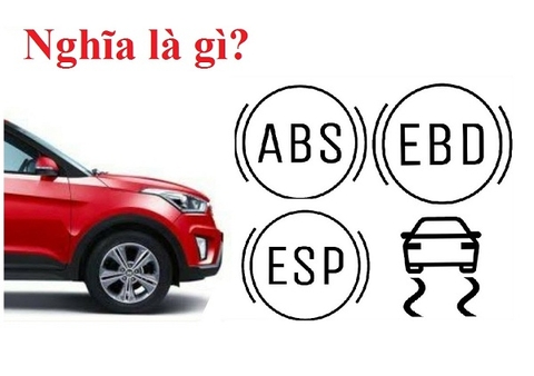 Các ký hiệu trên xe ô tô và ý nghĩa của nó