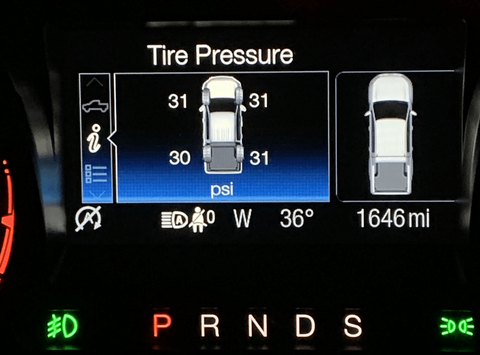 Cảm Biến Áp Suất Lốp Theo Xe