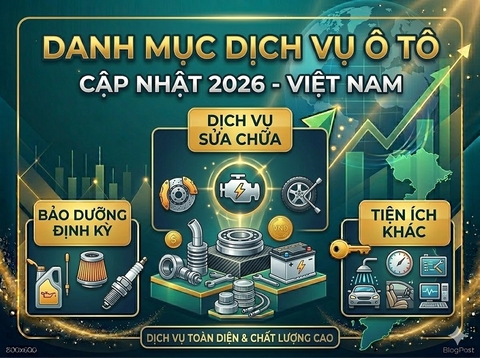 Danh mục dịch vụ ô tô