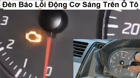 Đèn Báo Lỗi Động Cơ Sáng Trên Ô Tô - Lỗi nhiều chủ xe thường gặp phải