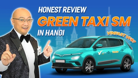 Dịch vụ taxi xe điện của VinFast