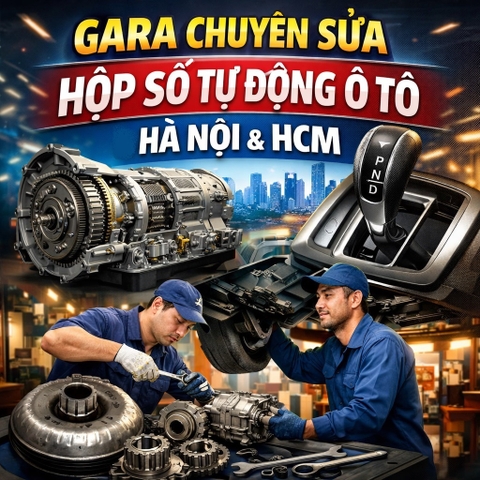 Gara chuyên sửa hộp số tự động ô tô tại Hà Nội & HCM