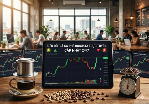 Giá Cà Phê Robusta cập nhật 24/7